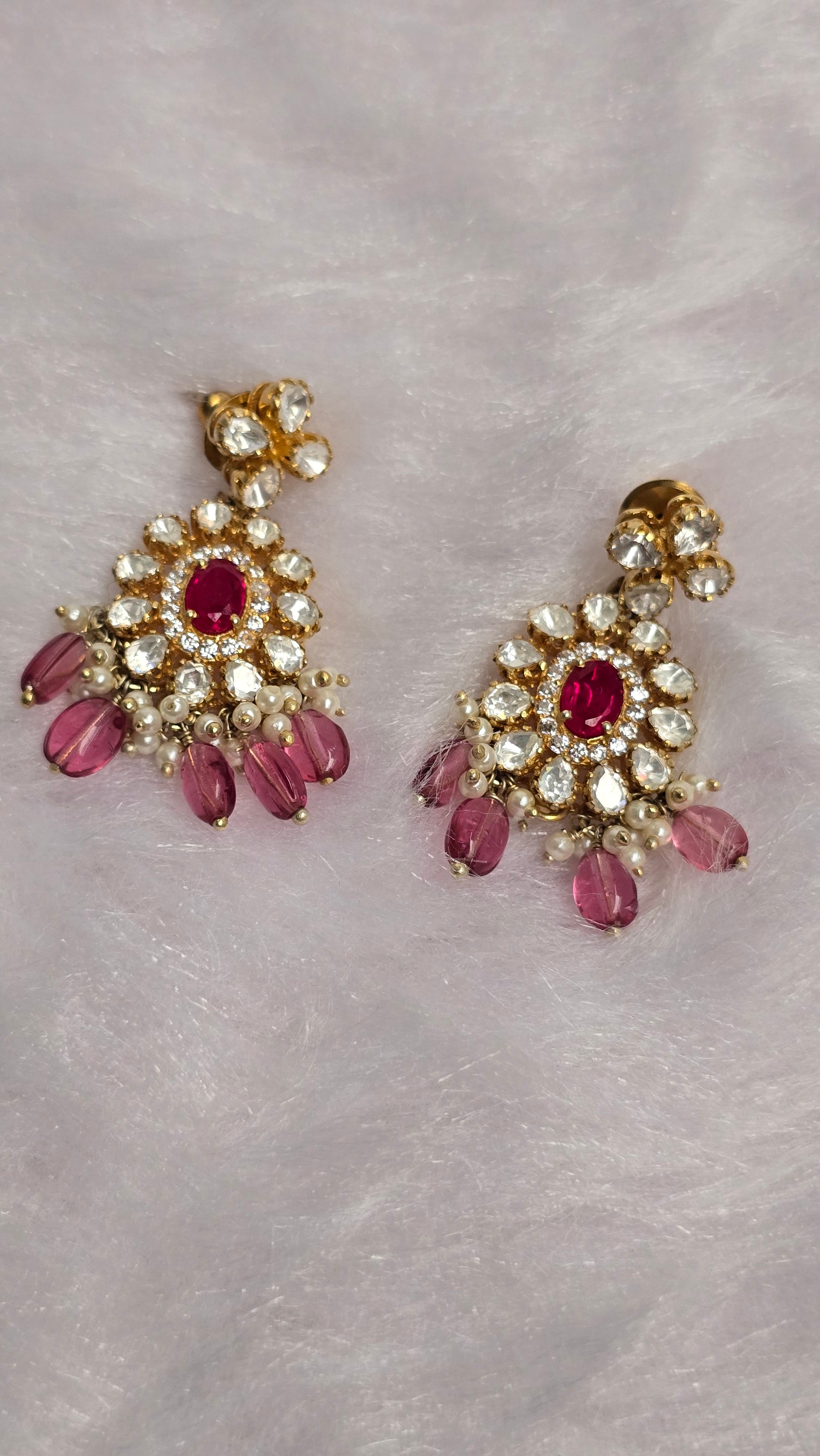 Pink Aura – Timeless Moissanite Bridal Choker