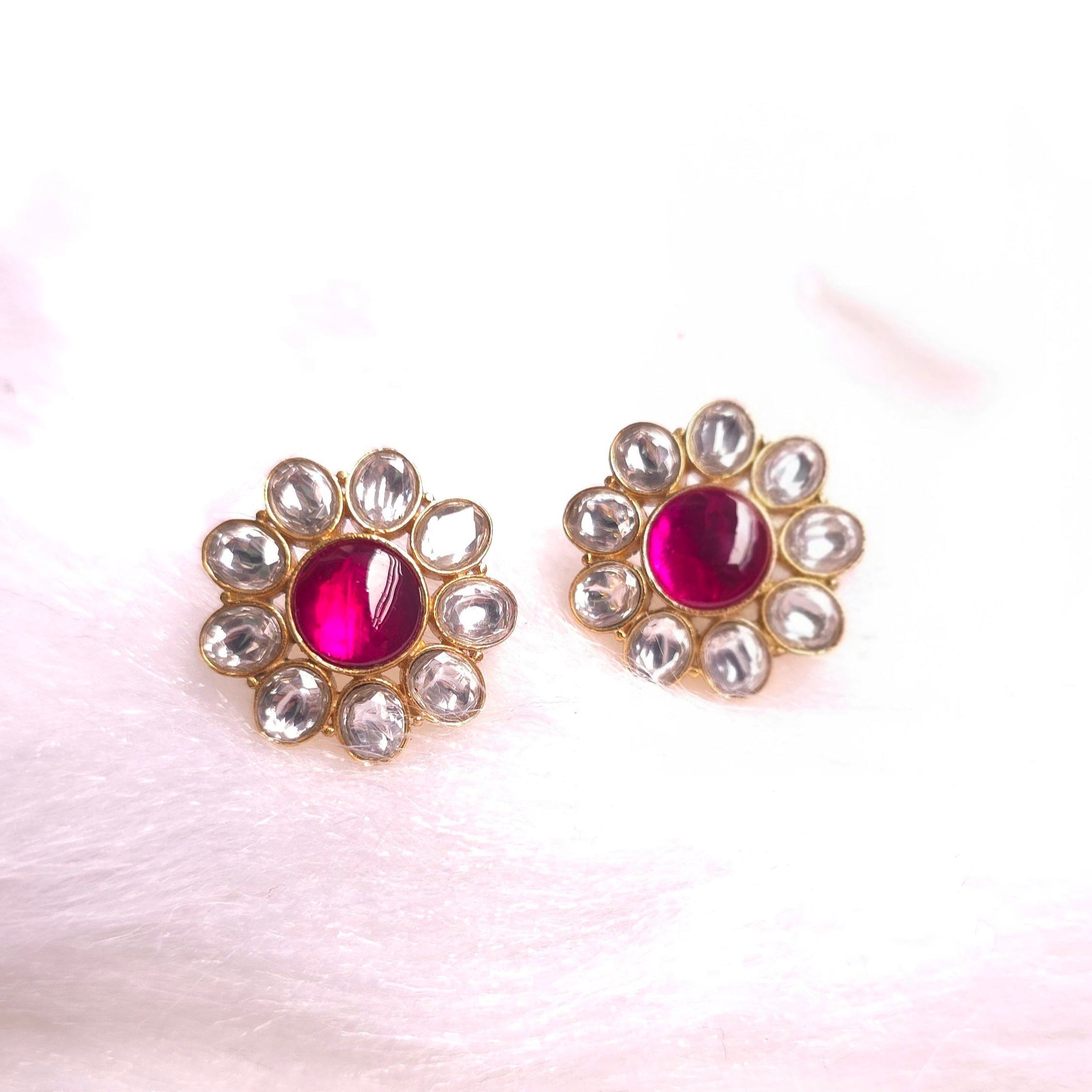 Ruby Bloom Studs