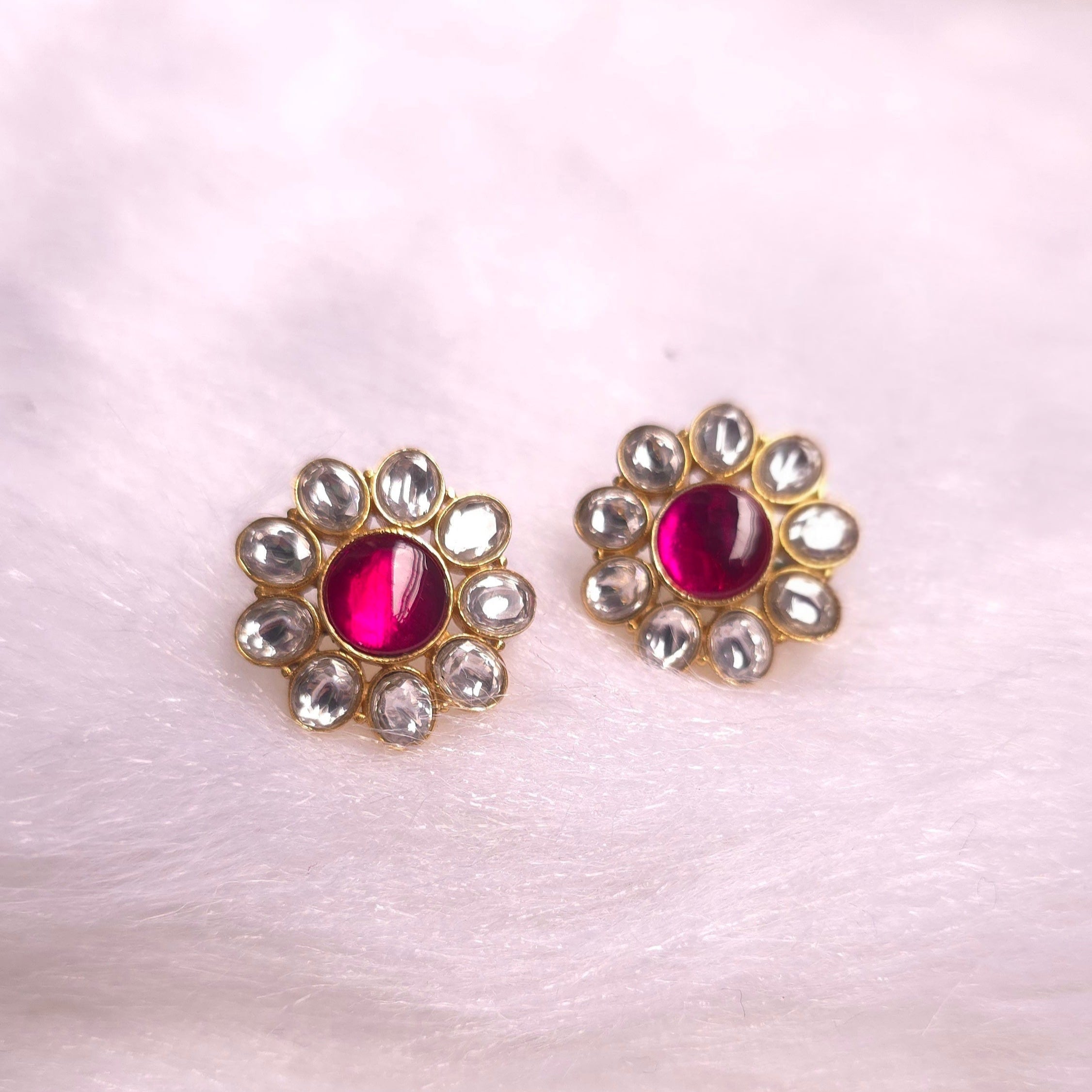 Ruby Bloom Studs