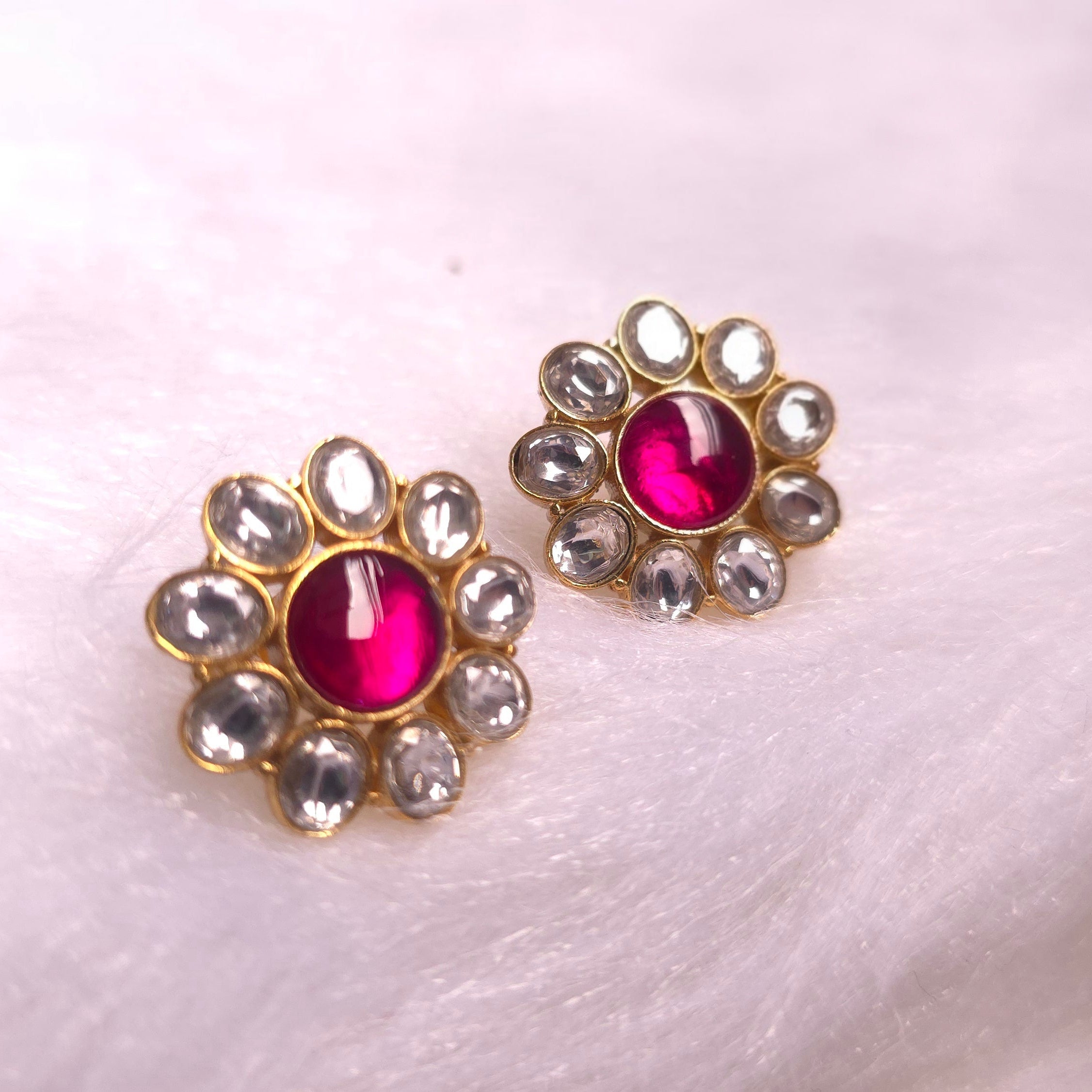 Ruby Bloom Studs