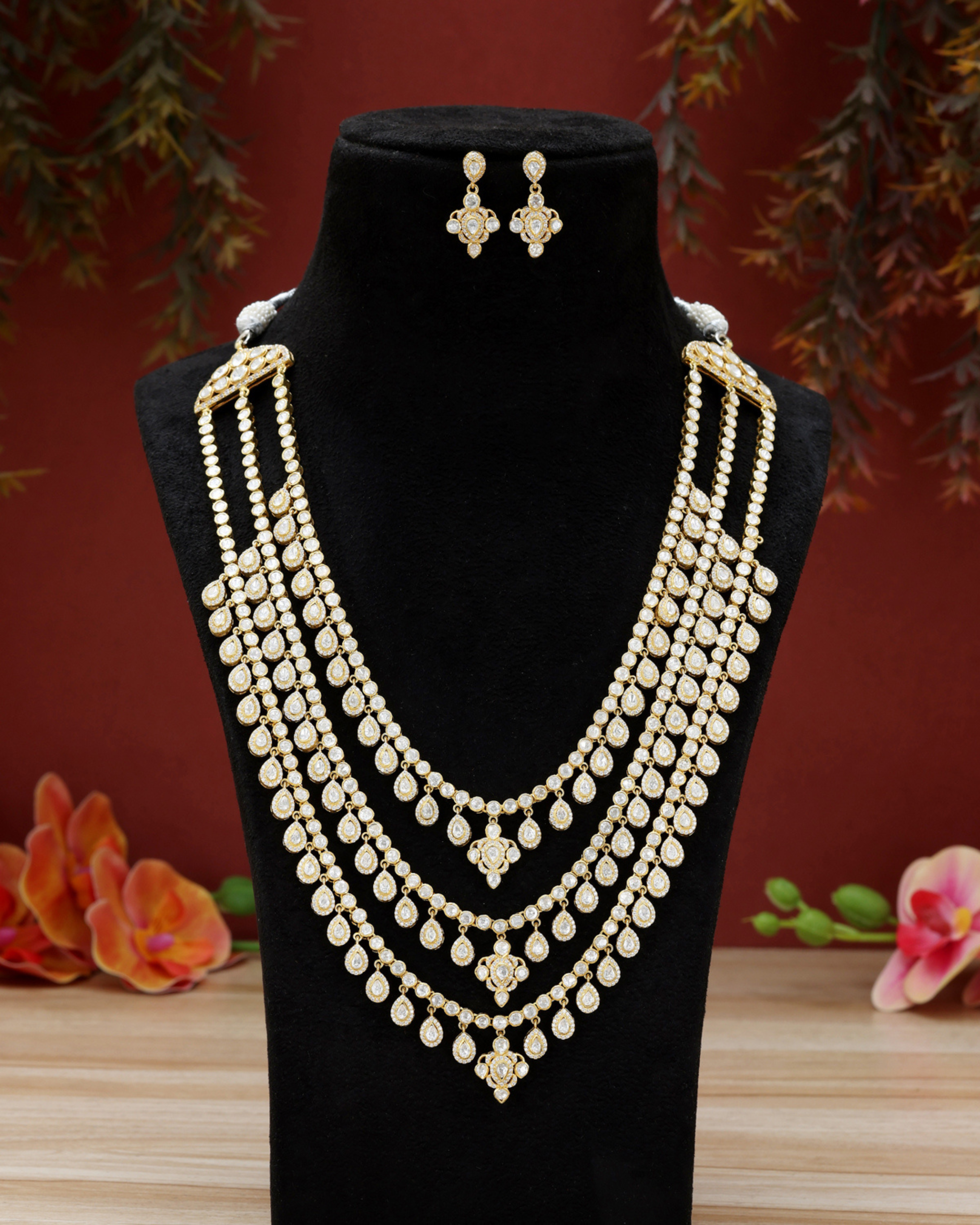 Rajsi Haar – Royal Moissanite Bridal Set