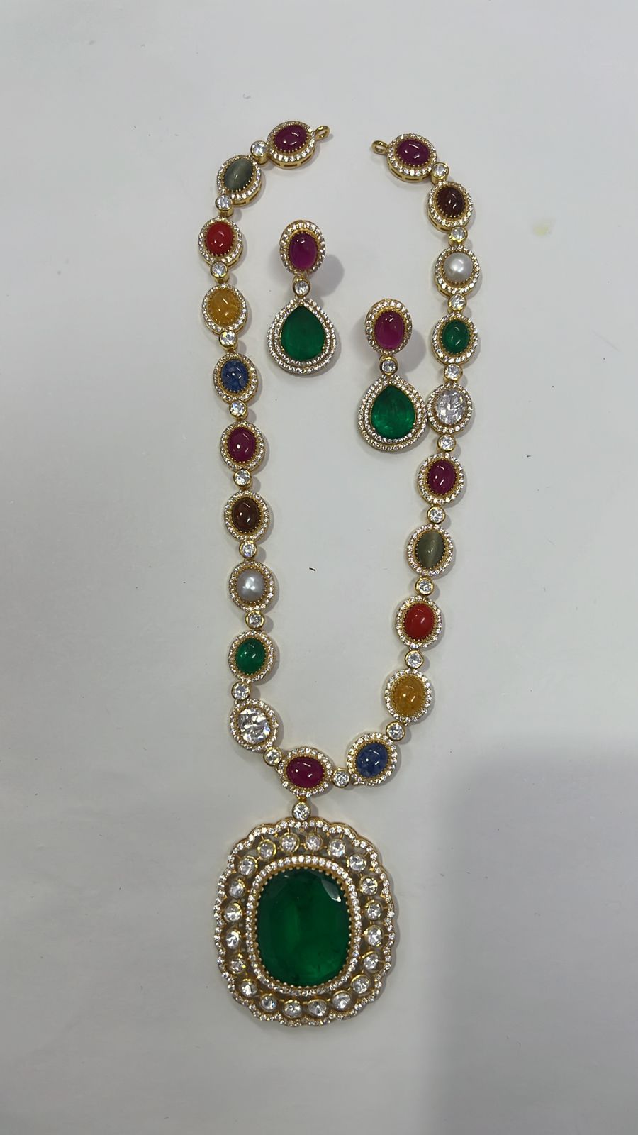 ✨ Navratna Shringar – Emerald Edition ✨