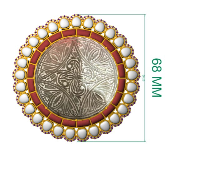✨ Gulabi Ratna Vriksha Pendant ✨