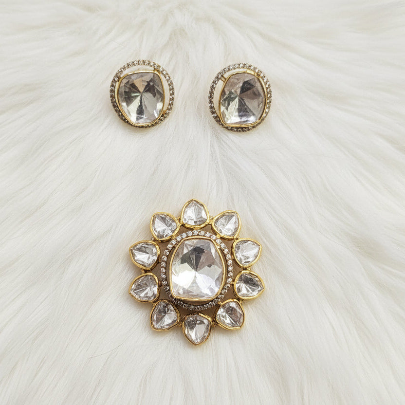 ✨ Moissanite Shine Pendant Set ✨