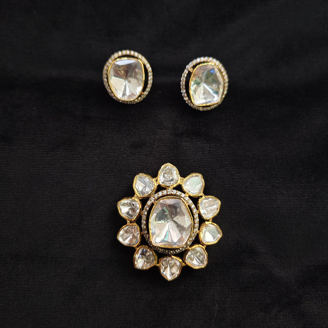 ✨ Moissanite Shine Pendant Set ✨